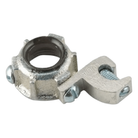 HUB-1212 - Conector de Tierra para Conduit Rígido IMC / 1/2 in / Hierro Maleable / Orejeta de Conexión a Tierra / UL 514B CSA NOM