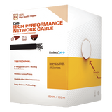 PRO-CAT-6-PLUS/500 - Bobina de Cable Cat6+ / 152.5 m (500 ft) / Calibre 23 / 250 MHz / UL / Uso Interior