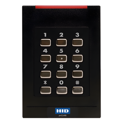 921NMNNEKMA03K - Lector de Acceso con Teclado / iClass SEOS, SE, SR, iClass / Mifare Classic, DesFire EV1 / Bluetooth Smart, NFC / 5-16 VDC / 3.3 x 4.8 x 1.1 in