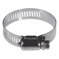 SYS-137705 - Abrazadera sin fin / Acero inoxidable / Diámetro 3/4 a 1-1/2in / Ancho 1/2in / Tornillo hexagonal templado