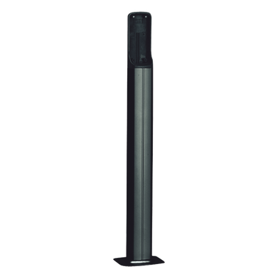 001-DIR-CN - Base de PVC para fotoceldas CAME, Color Negro, Altura de hasta 500 mm .