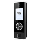 DS-K1T323MBFWX-E1 - Terminal de Control de Acceso / Triple Autenticación Facial + Huella + MIFARE / Wi-Fi y PoE / IP65 Exterior / 1,000 Rostros / 3,000 Huellas / Botón de Llamada