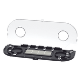 FOSMF - Charola de Empalme para Fibra Óptica / 24 Empalmes de Fusión o Mecánicos / 0.36' x 13.9' x 5.3' / Compatible con Paneles FCEU