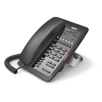 H3F - Teléfono IP para Hotelería / 6 Teclas Programables Hotline / PoE 802.3af / 2 Puertos Ethernet 10/100 Mbps / VxWorks / Sin Pantalla