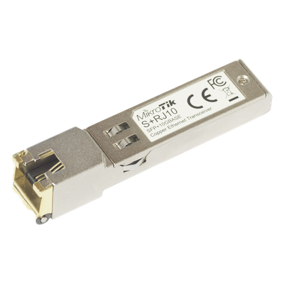 S+RJ10 - Mikrotik S+RJ10 red modulo transceptor 10000 Mbit/s SFP+