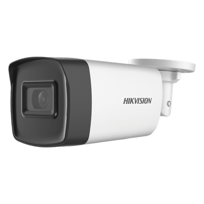 DS-2CE17D0T-IT5F(C) - Cámara Bala TURBOHD / 2 Megapixel / IR EXIR 80 m (262.5 ft) / 4 Tecnologías / IP67 / -40°C a 60°C