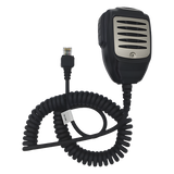TXH222 - Micrófono para Radio Móvil / Conector 8 Pines / IP54 / Cable Kevlar 40 kg / PTT para Guantes / Grado Médico