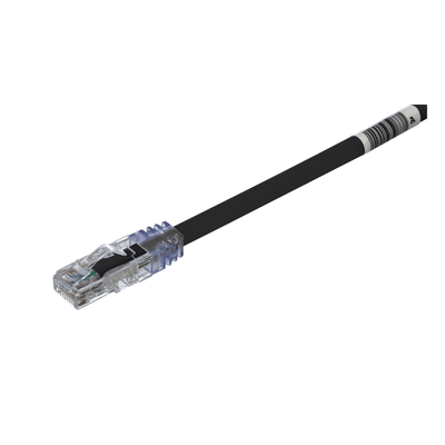 UTP6AX1BL - Cable de Parcheo UTP / Cat6A / 24 AWG / CM / 0.3 m (1 pie) / Negro
