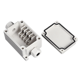 PST-TJ-4P - Caja de Conexión Exterior / 4 Líneas / IP66 / 110 VCA 3 A / -40 a +120 °C / 102 x 50 x 40 mm