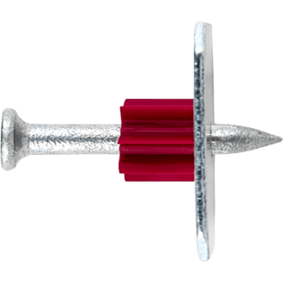 FPC-PR-200 - Clavo con Rondana para Concreto / Diámetro 3.6 mm / 2 Pulgadas / Rondana 25 mm / Carga 3.71 kN / Herramienta Cañón 8 mm