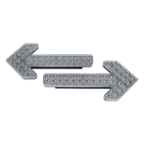 X602F - Flecha Directora de Tráfico LED / 24 Pulgadas / 240 LED / Color Ámbar / 35 Patrones de Destello / 12-24 VCC / -30°C a +50°C