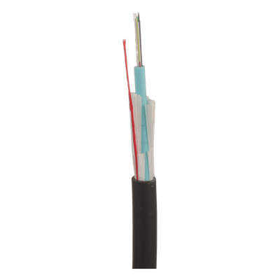 FOCRZ12Y - Cable de Fibra Óptica / 12 Hilos / Multimodo OM4 50/125 / Interior-Exterior / Loose Tube 250µm / Dieléctrico OFNR / 0.61 m (2 ft) Marcas