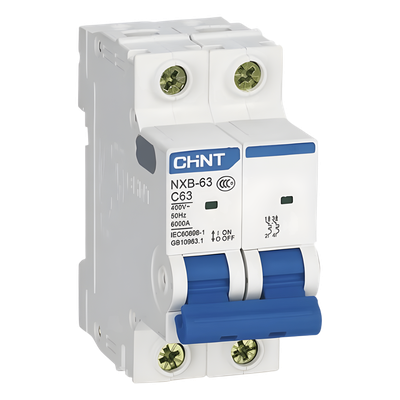 NXB632PC40 - Interruptor Termomagnético / 2 Polos / 40 A / 10 kA / Riel DIN / 110-415 Vca / -40 °C a 70 °C
