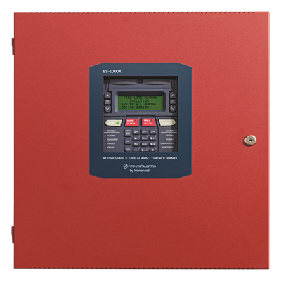 ES-1000XI - Panel de Control de Incendio Direccionable / 318 Puntos por Lazo SLC / Expandible a 954 Puntos / 4 Circuitos NAC / Pantalla LCD 80 Caracteres / Sin Comunicador