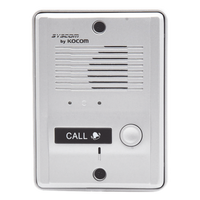 MS-2D - Frente de Calle Metálico / Audio Portero / Compatible KDP601A1M / Compatible KDP602A/D / Uso Exterior