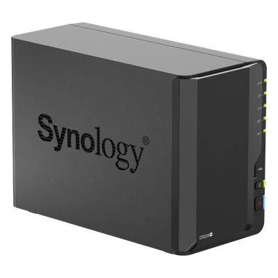 DS224PLUS - Servidor NAS de 2 Bahías / Servicio Nube Gratis (P2P) / Administración Remota y Respaldo Programado