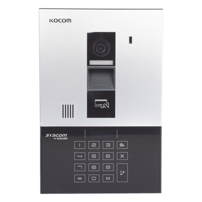 KLP-C420R - Kocom KLP-C420R sistema de intercomunicación de video Negro, Gris