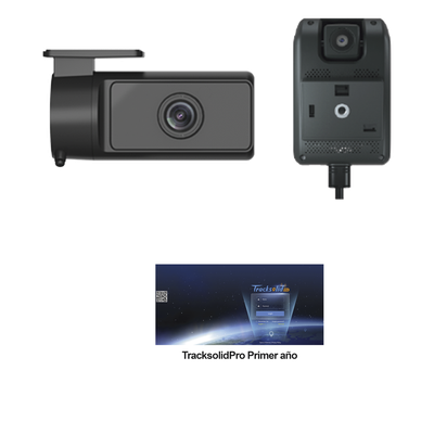 JC261CI03P - KIT Dashcam con sistema de control ADAS (asistencia de manejo) y Camara de cabina (CI03) / Multiples alarmas /Comunicación dos vías / ideal para flota