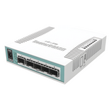 CRS106-1C-5S - CRS106-1C-5S, Ruteador con 1 Puerto Combo y 5 Puertos SFP