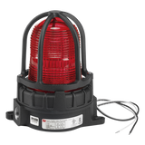 191XLS-024-R - Luz de advertencia LED para ubicaciónes peligrosas, montaje para superficies,  24 VCD , color Rojo