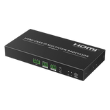 TTRXMULTIVIEWER - Receptor Multivisor HDMI / 4K 60 Hz / IP Matrix / Latencia 70-180 ms / PoE / IR Bidireccional / RS-232/485