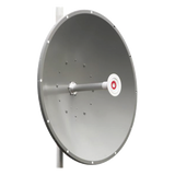 TXP7GD34 - Antena Direccional / 5.9 a 7.1 GHz / Ganancia 34 dBi / Apertura 3.5° / Doble Polarización V/H / RP-SMA Hembra / Resistencia Viento 120 km/h (74.6 mph)