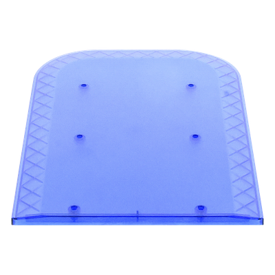Z67DLB - Domo lateral de reemplazo / Policarbonato / Compatible X67A / Color azul / Sin herramientas