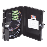 LP-FAT16 - Caja de Empalme para Fibra Óptica / 24 Fusiones / 16 Puertos Drop FTTx / IP65 / Splitter 1x16 SC/APC / -40°C a +85°C