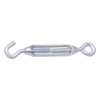 TEN-L5/16-OGJ - Tensor Ojo-Gancho / 5/16 in / Carga 300 kg / Carrera 2-5/8 in / Aleación de Zinc / Galvanizado en Caliente