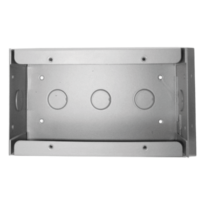SBB3 - Caja de Montaje en Superficie / 3 Gangs / Para Anunciadores Remotos de 80 Caracteres / Profundidad 2.75 pulgadas (7 cm)