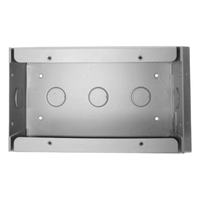 SBB3 - Caja de Montaje en Superficie / 3 Gangs / Para Anunciadores Remotos de 80 Caracteres / Profundidad 2.75 pulgadas (7 cm)