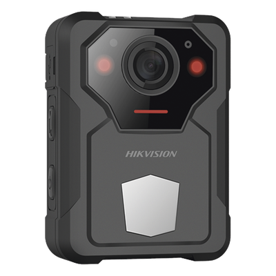 DS-MCW406/64G/GPS/NS - Cámara Corporal / 2K 4 Megapixel / Fotos 40 Megapixel / IR 3 m (9.8 ft) / IP67 / 64 GB / GPS / 12 Horas Grabación