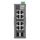 IES208G - Switch Industrial Easy Managed / 8 Puertos Gigabit / 2× Combo RJ45/SFP / 16 Gbps / -40°C a 75°C (-40°F a 167°F) / Protección 6kV / IP40 / Montaje DIN Rail