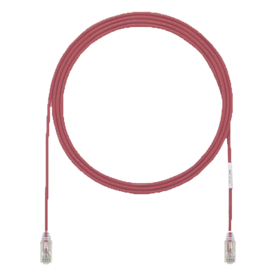 UTP28X3RD - Cable de Parcheo UTP / Cat6A / 28AWG / CM-LSZH / 0.91 m (3 Pies) / Rojo