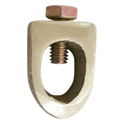 LP-VC - Conector Varilla-Cable / Bronce 100% / Tornillo Acero Inoxidable / Varilla 5/8-3/4 in (16-19 mm) / Cable 4-1/0 AWG / 3.5 x 2.5 x 1.2 cm