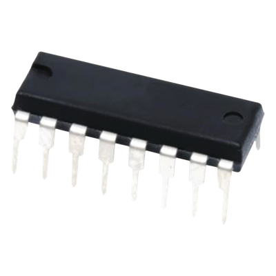 595-CD4053BE - Multiplexor Analógico / Triple Doble Canal / CMOS / 3V a 20V / 30 MHz / -55°C a 125°C