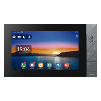 I55A - Monitor IP/SIP / Pantalla Táctil 7" / Android 9.0 / Wi-Fi Dual Band / Bluetooth 5.0 / PoE / 8 Entradas de Alarma