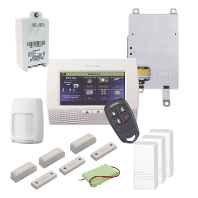 L7000LAS3GL - Panel de alarma inalámbrico / Pantalla táctil de 7 pulgadas en español / 80 zonas inalámbricas + 1 cableada / GSM, WiFi y Ethernet / 48 usuarios