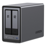 25242 - Ugreen NASync DXP2800 NAS Compacto Intel® N N100 8 GB DDR5 UGOS Pro Negro