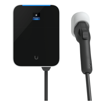 UC-EV-STATION-LITE-US - Estación de Carga EV UniFi Connect Lite / 11 kW Nivel 2 / Conector SAE J1772 / Intemperie Type 3R / Cable 7 m / Control de Acceso NFC / Gestión UniFi Connect