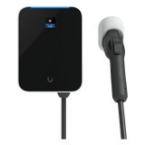 UC-EV-STATION-LITE-US - Estación de Carga EV UniFi Connect Lite / 11 kW Nivel 2 / Conector SAE J1772 / Intemperie Type 3R / Cable 7 m / Control de Acceso NFC / Gestión UniFi Connect