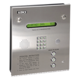 1835-084 - Control de acceso / Gabinete empotrable / 2 puertas / 3000 números telefónicos / 11 dígitos / Directorio en pantalla / Lineas A/D