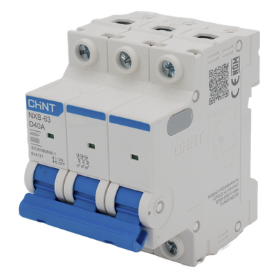 NXB633PD40 - Interruptor Termomagnético / 3 Polos / 40 A / 6 kA / 110-415 Vca / Riel DIN / -35°C a 70°C