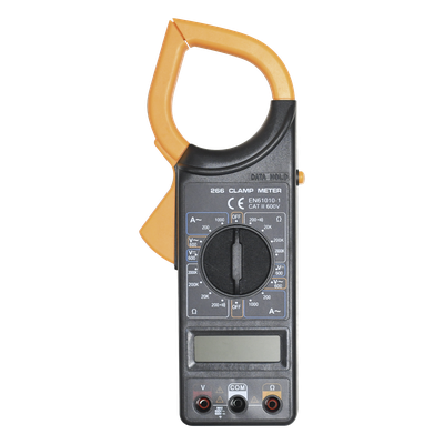 DT266 - Pinza Amperimétrica Digital / 1000 A CA / 600 V CA/CC / 1999 Cuentas / Pinza 57 mm (2.09') / CAT II