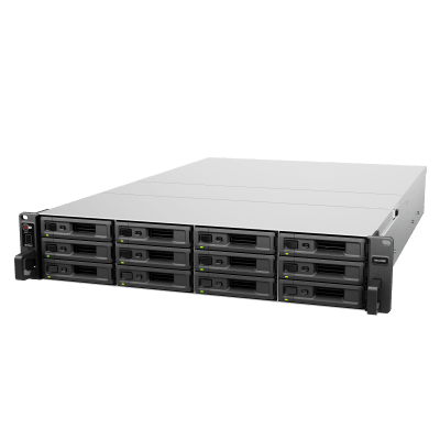 RX1225RP - Unidad de Expansión Rack / 12 Bahías SATA 3.5"/2.5" / Intercambio en Caliente / Fuente Redundante / 2U / 4 Ventiladores 80 mm