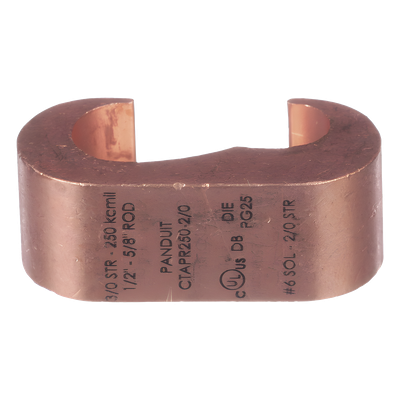 CTAPR250-2/0-L - Conector de Compresión para Tierra / Estilo E / 3/0 AWG a 250 Kcmil / 36 kV / 90 °C / UL 486 / Direct Burial