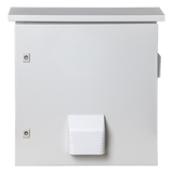 PST-5060-19RAV - Gabinete de Acero para Exterior / IP55 / IK10 / Ventilación con Ventilador 110 VCA / 593 x 609 x 399 mm (1.95 x 2.0 x 1.31 ft) / Placa Trasera Galvanizada 550 x 565 mm
