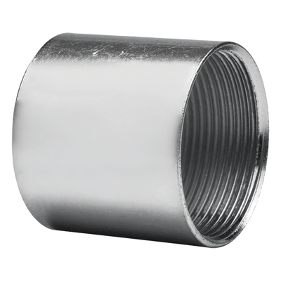 JUC40-112-COP - Cople Cédula 40 de 1 1/2" (41 mm) con Rosca / Etiqueta Naranja.