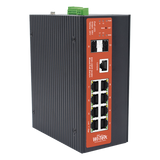 WI-PMS310GF-ALIEN-I - Switch Industrial Administrable Gigabit con 2 Puertos PoE bt + 6 Puertos PoE af/at o 24 V Pasivo + 2 SFP Gigabit, 240 W