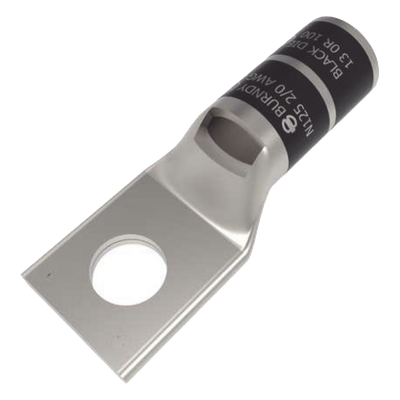 HUB-YA26-L6 - Terminal de Compresión / Barril Corto / 2/0 AWG / Tornillo 1/2 in (0.5 in) / 35 kV / 62 mm (2.44 in) / Cobre Electrolítico Estañado